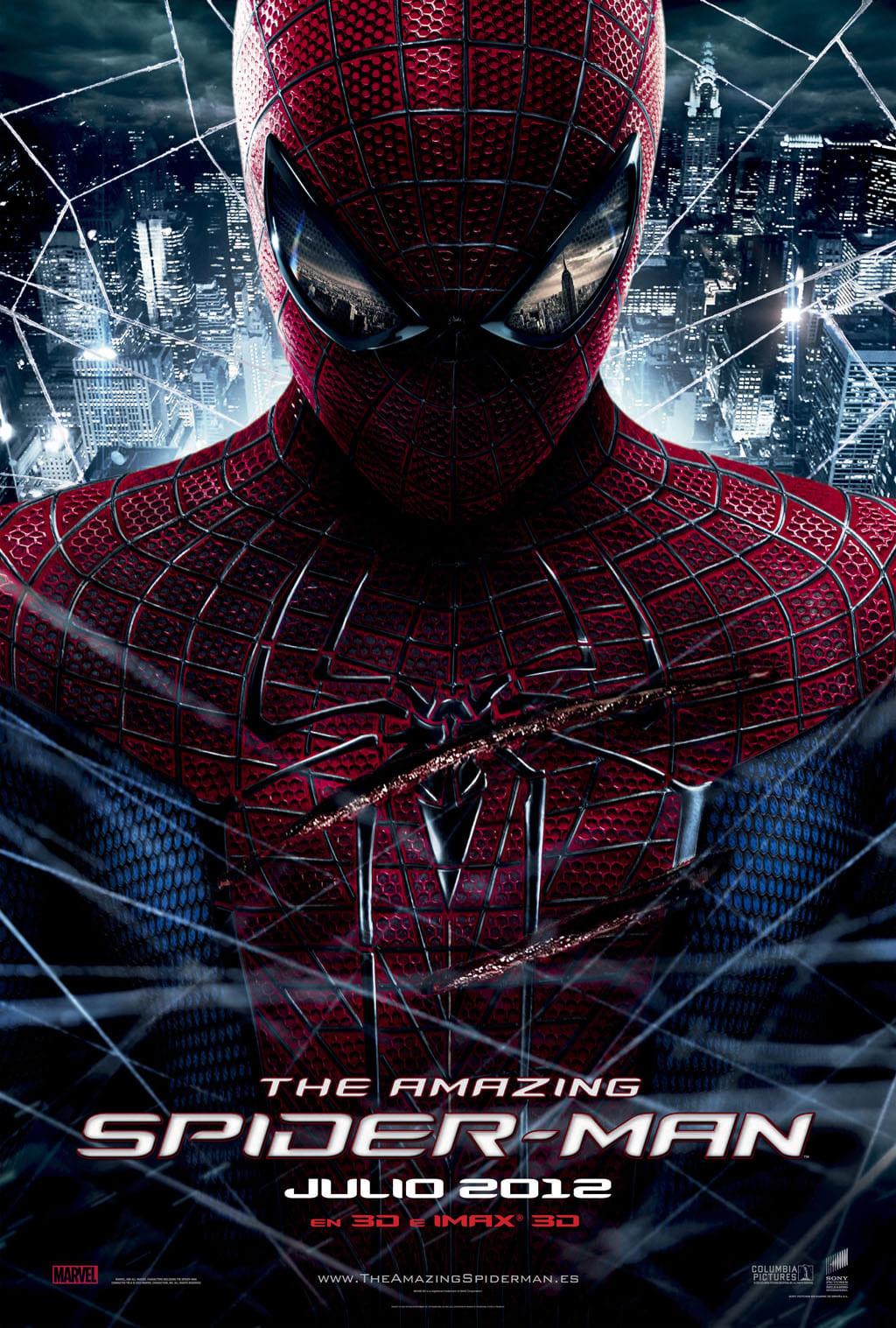 Poster de la película "The Amazing Spider-Man"