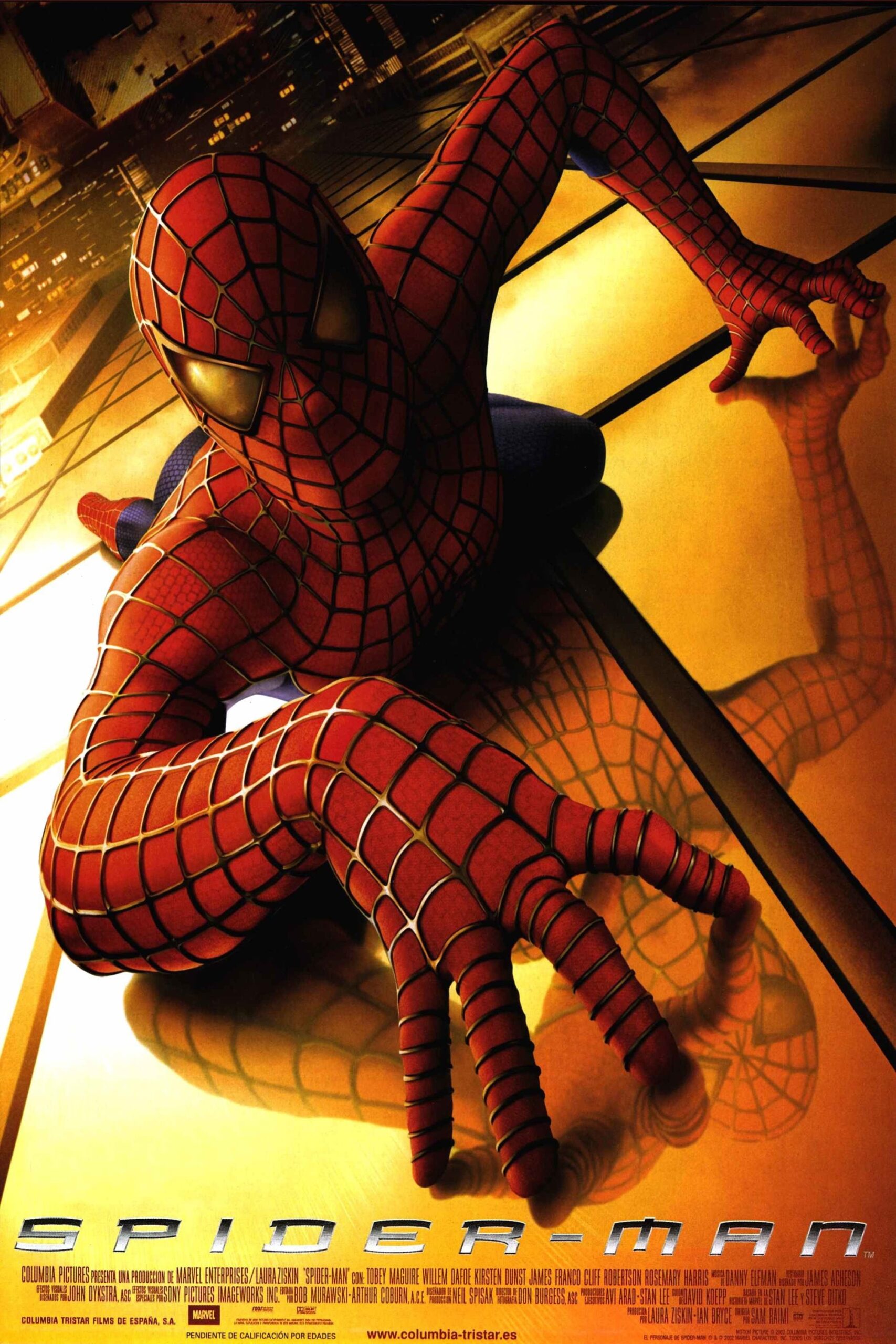 Poster de la película "Spider-Man"